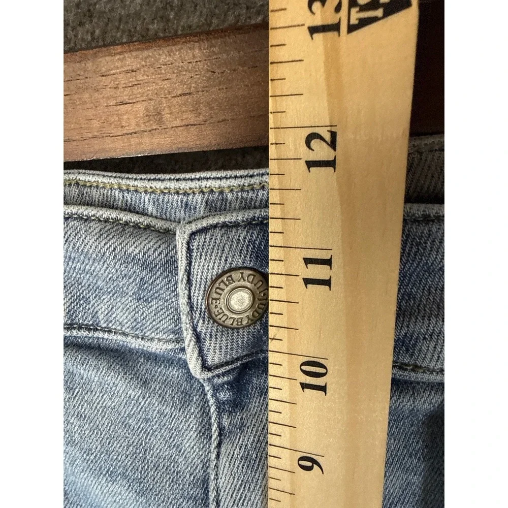 Judy Blue High Waist Vintage Double Cuffed Jogger Jeans Light Wash Size 30 Denim - Picture 11 of 14